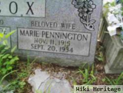 Marie Pennington Cox