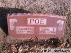 David T Poe