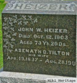 Asenath Delana Tilton Heizer