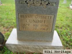 Bessie Gossett Cundiff