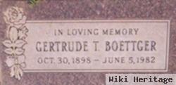 Gertrude T. Boettger