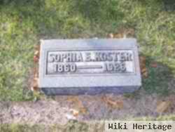 Sophia E. Koster