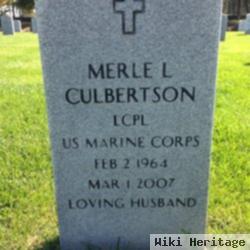 Merle L Culbertson