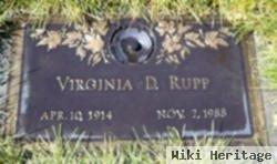 Virginia D Rupp