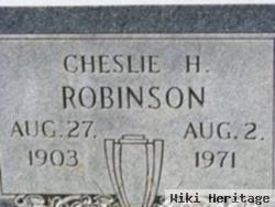 Cheslie H Robinson