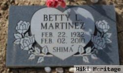 Betty L Martinez