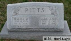 Lillian Gladys "lillie" Pitts