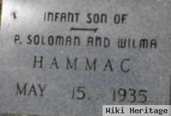 Infant Son Of P Solomon And Wilma Hammac