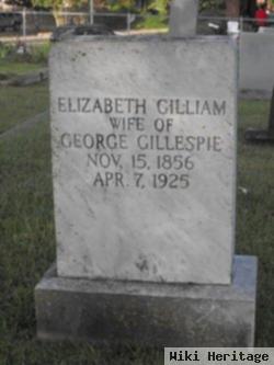 Elizabeth Gilliam Gillespie