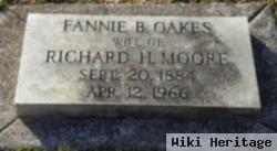 Fannie B Oakes Moore