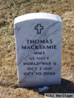 Thomas Macksamie