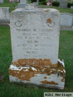 Warren W Conger