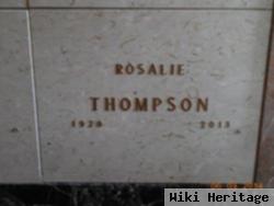 Rosalie E. "rose" Pund Thompson