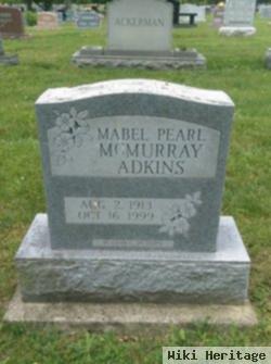 Mabel Pearl Mcmurry Adkins