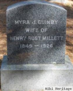 Myra Jane Quinby Millett