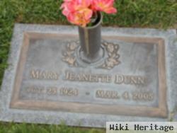 Mary Jeanette Dunn