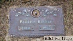 Bertha Binner