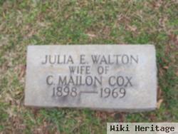 Julia E. Walton Cox