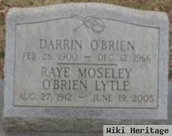 Mary Raye Moseley O'brien Lytle