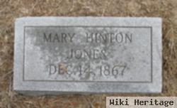 Mary Hinton Jones