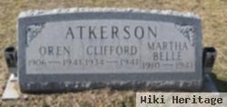 Martha Belle Allee Atkerson