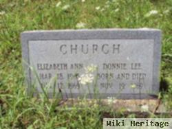 Donnie Lee Church