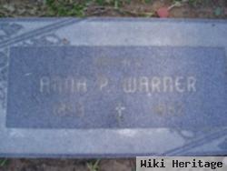 Anna P Warner