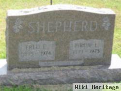 Fred E Shepherd