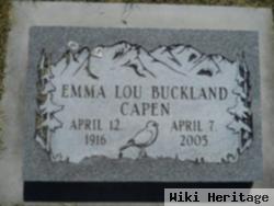 Emma Lou Buckland Capen