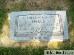 Berdell B "granny" Oakes