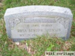 Rosa Benton Johnson