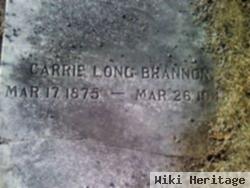 Carrie Long Brannon