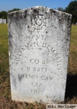 Pvt William Nicholas Demastus