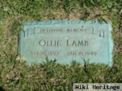 Ollie Lamb