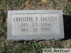 Christine P Edenton