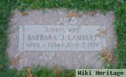 Barbara Jean Knox Lambert