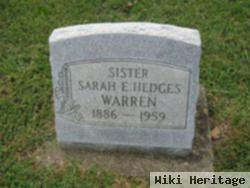 Sarah E. Hedges Warren