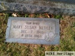 Mary Susan "susan" Medley