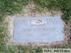 Owen Roy Ridley