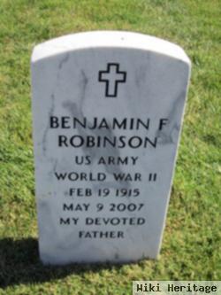 Benjamin F Robinson