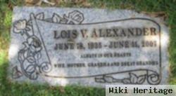 Lois V Alexander