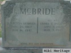 Emma E Ingram Mcbride