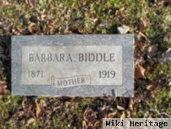 Barbara Biddle