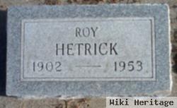 Orville Roy "roy" Hetrick