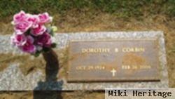 Dorothy B Carlson Corbin