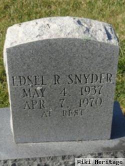 Edsel Ray Snyder