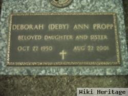 Deborah Ann "deby" Propp