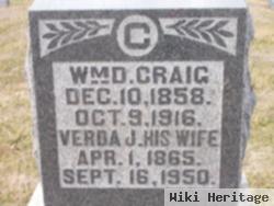 Verda J Craig