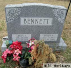 Leroy F Bennett