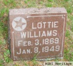 Charlotte B. "lottie" Clark Williams